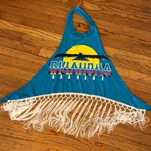 Blue First Of A Kind Oklahoma Halter